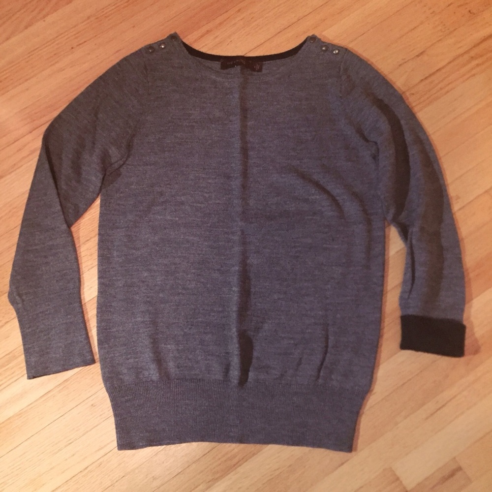 💜LAST CHANCE💜The Limited Button Shoulder Sweater